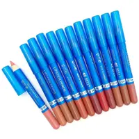 بسته 12 عددی رژ لب مدادی مات بل bell matte color lipstick