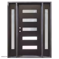 درب فلزی مدرن لابی کد 2111