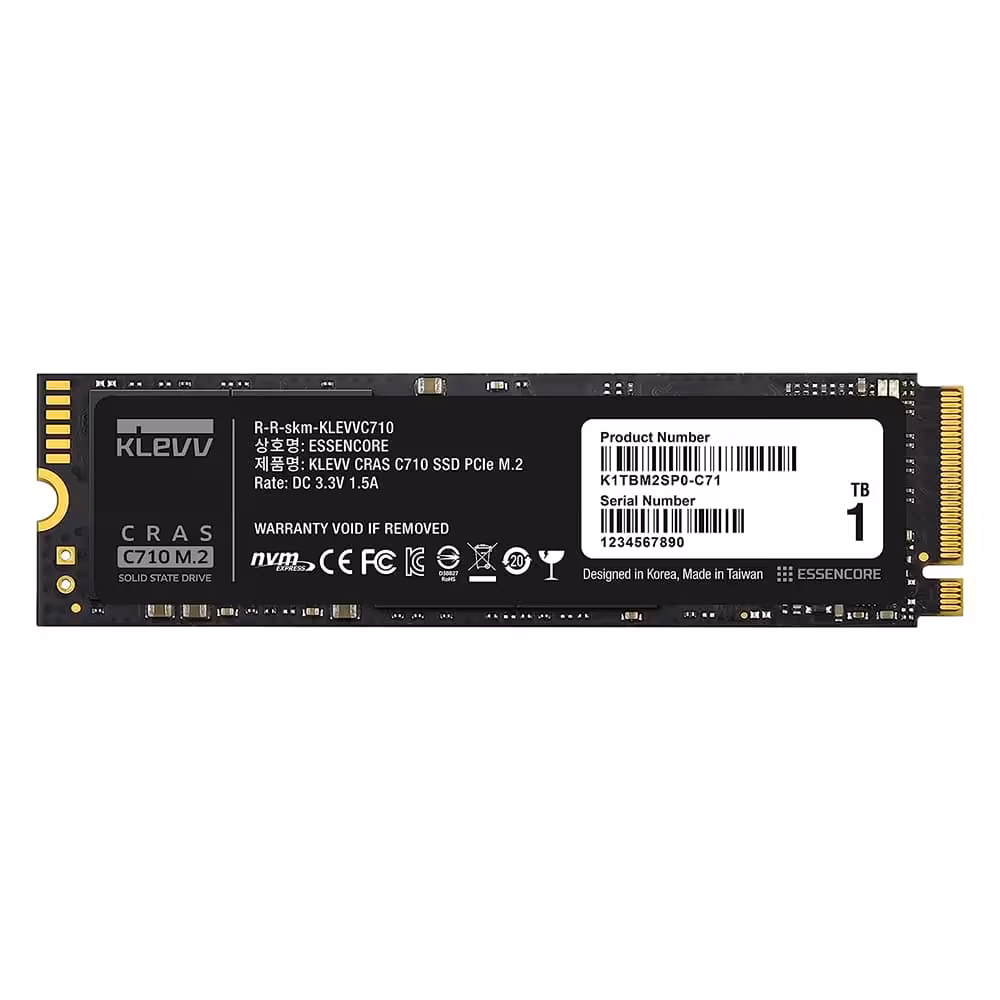 اس اس دی اینترنال کلو M.2 2280 NVMe مدل CRAS C710 ظرفیت 1 ترابایت