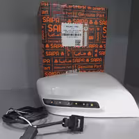 قاب آینه سایناوکوئیک سفید راهنمادار باسوکت شرکتی