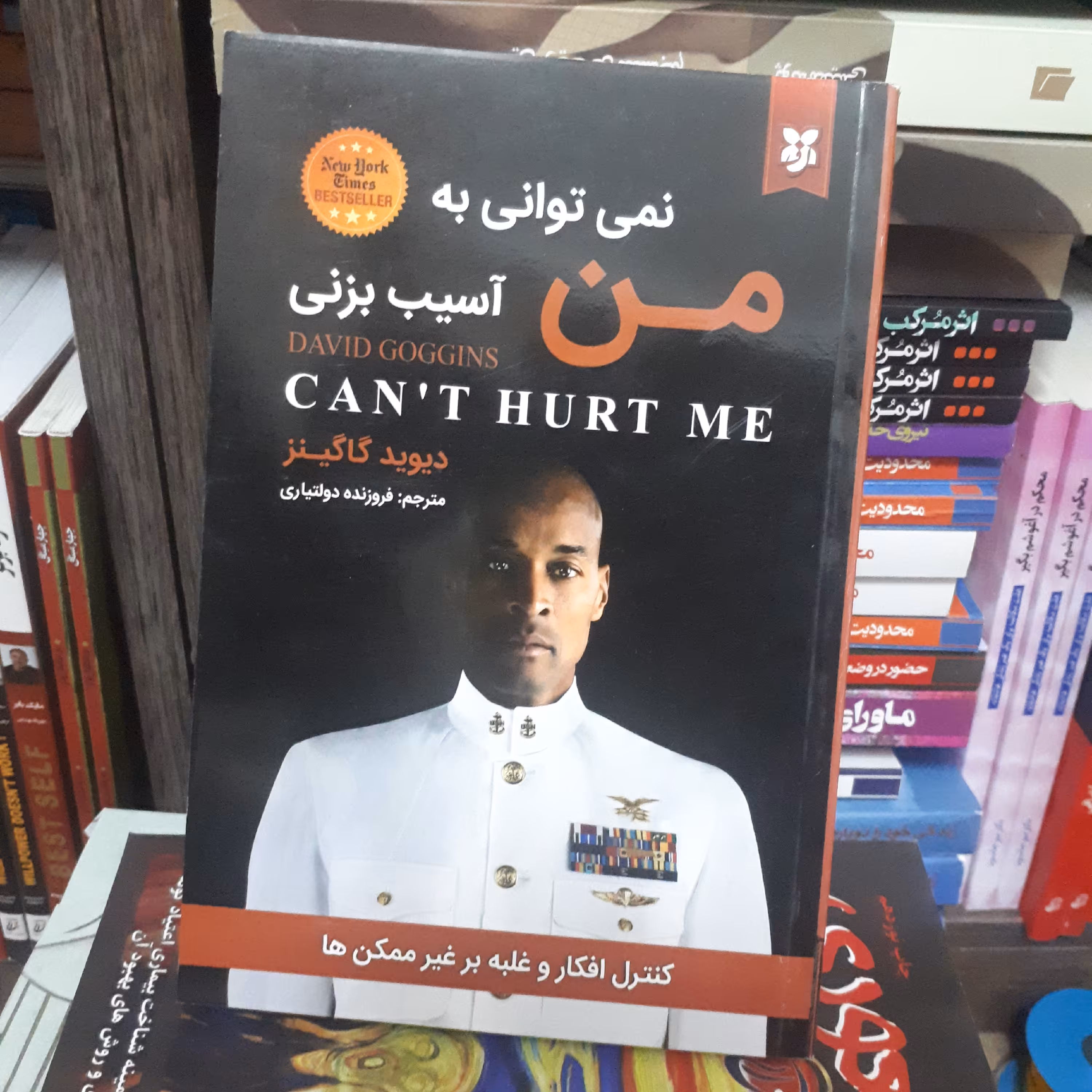 کتاب نمی توانی به من آسیب بزنی اثر دیویدگاگینز ترجمه فروزنده دولتیاری