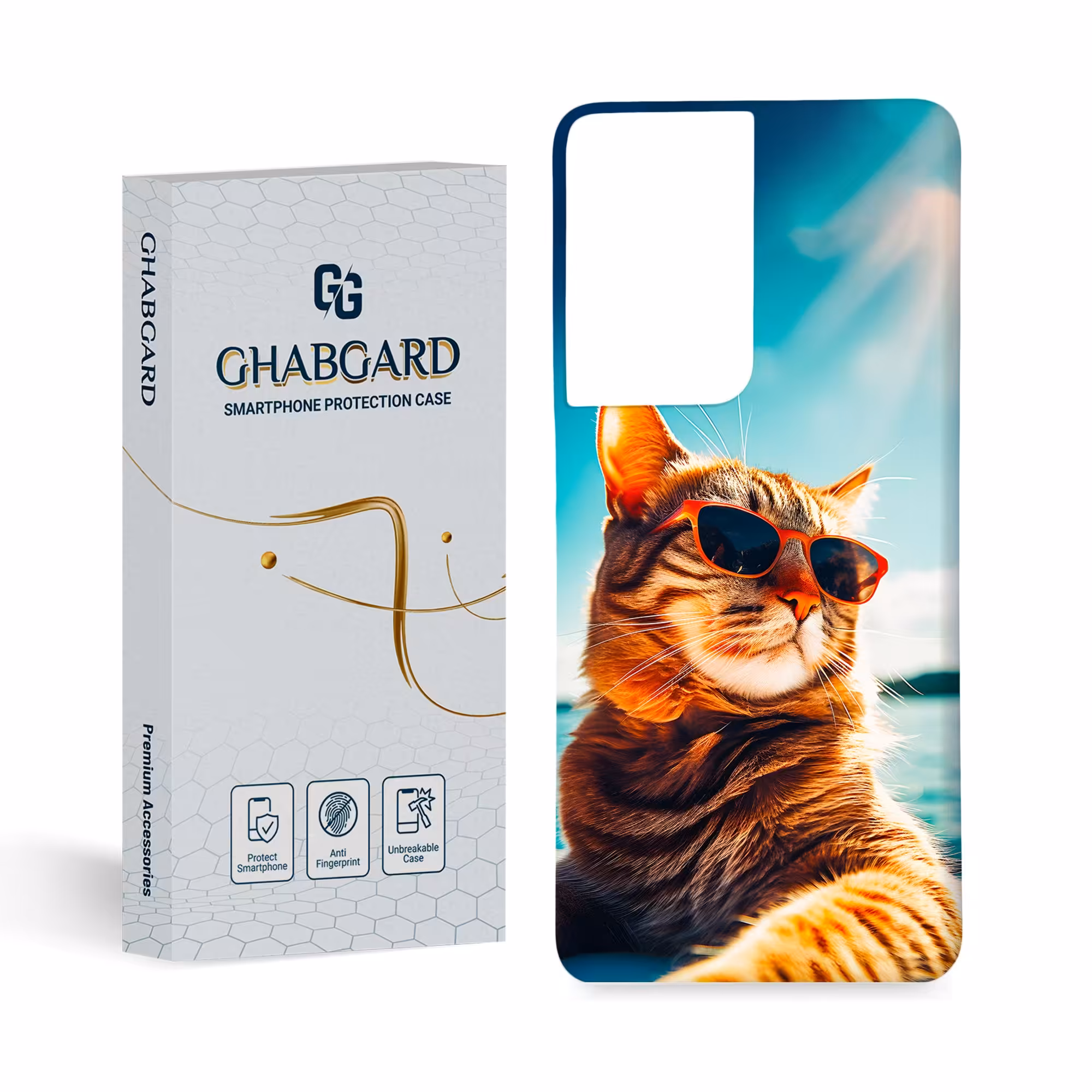 قاب S21 ultra مدل گربه کد 9142