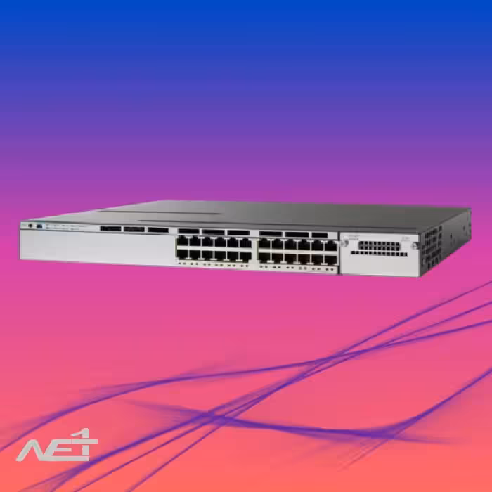 سوئیچ سیسکو 24 پورت WS-C3850-24T-E