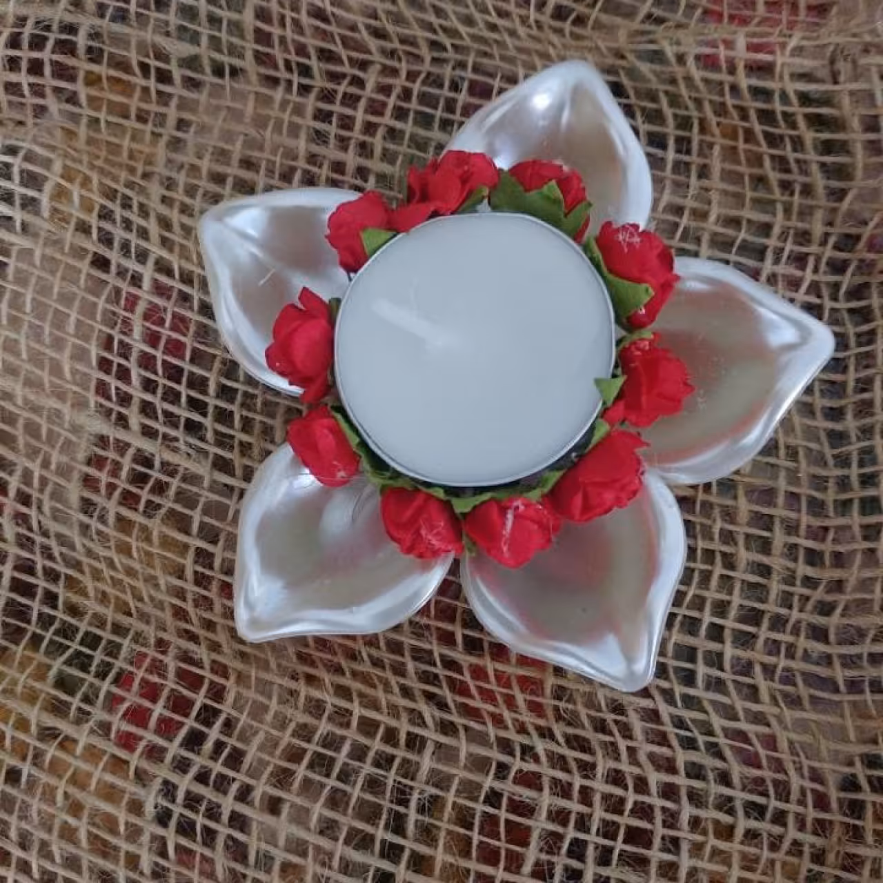 گیفت شمع وارمر طرح گل