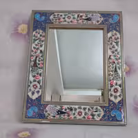 آینه خاتم ومینا سایز بزرگ نمره 4