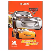 دفتر نقاشی 50 برگ شفیعی طرح ماشین ها کد 8 (پس کرایه)