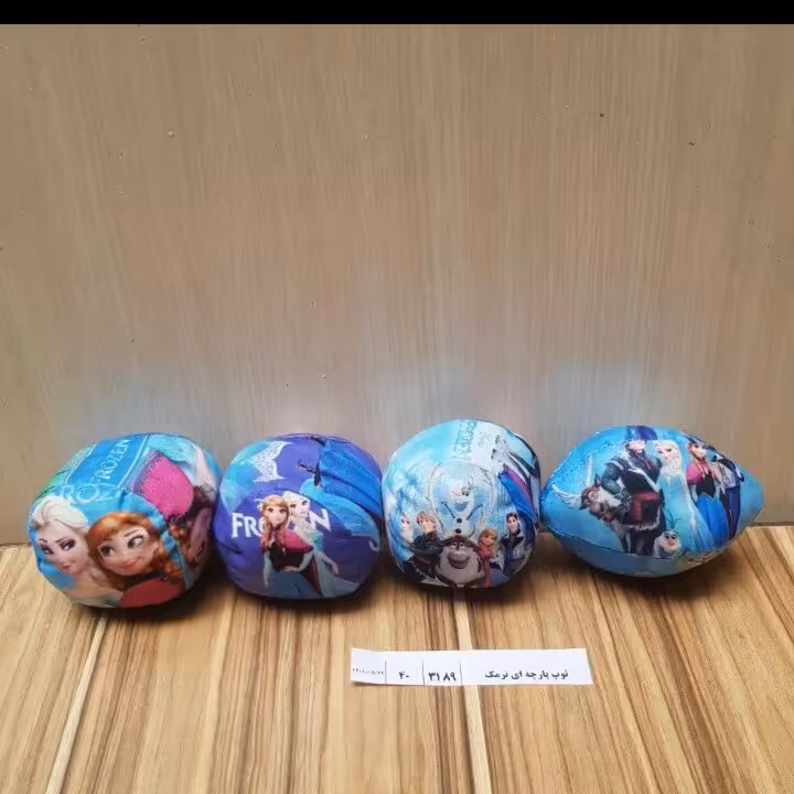 توپ نرم 4عددی رنگ های مختلف
