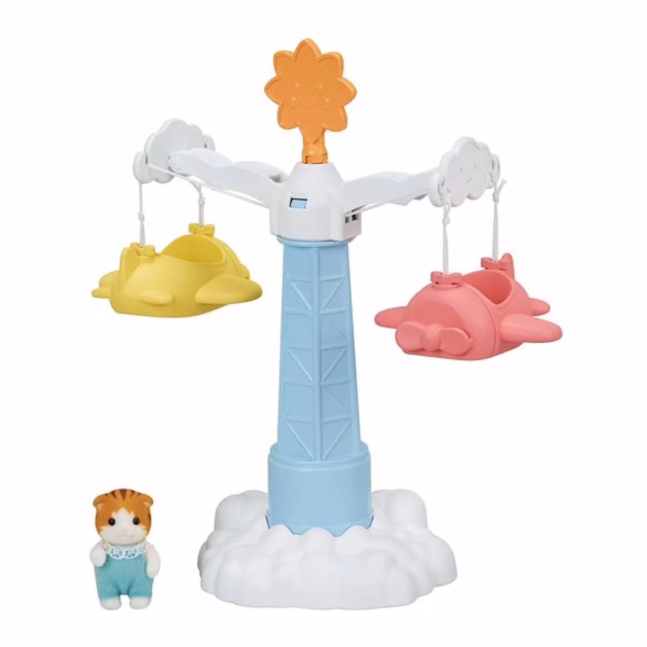 اسباب بازی چرخ و فلک هواپیمایی کودک سیلوانیان فامیلیز کد 5334