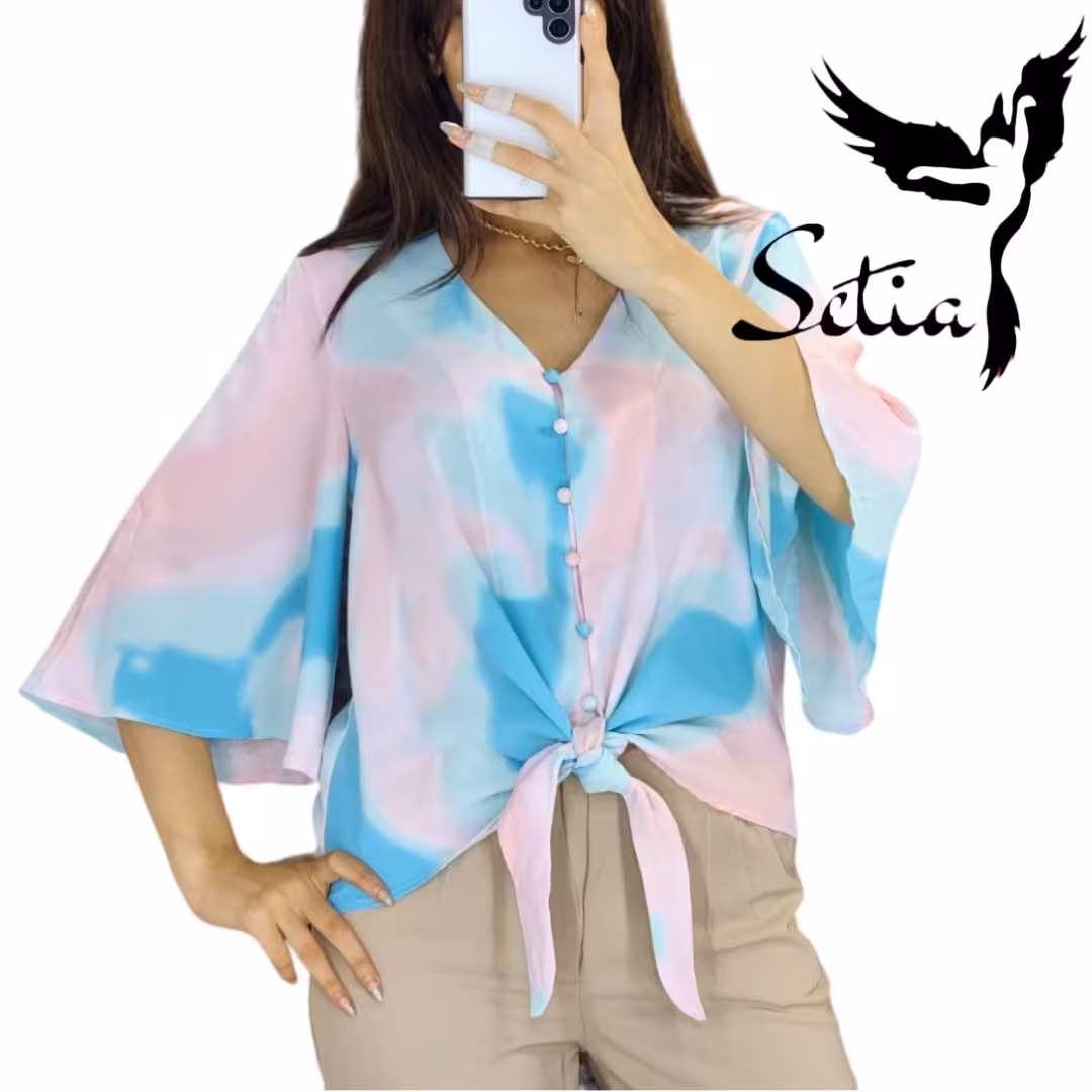شومیز مجلسی پایین گره