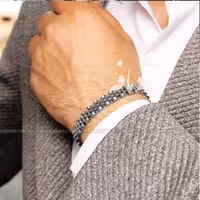 دستبند رولکس استیل نقره ای رنگ ثابت  مردانه و زنانه استیل رنگ ثابت