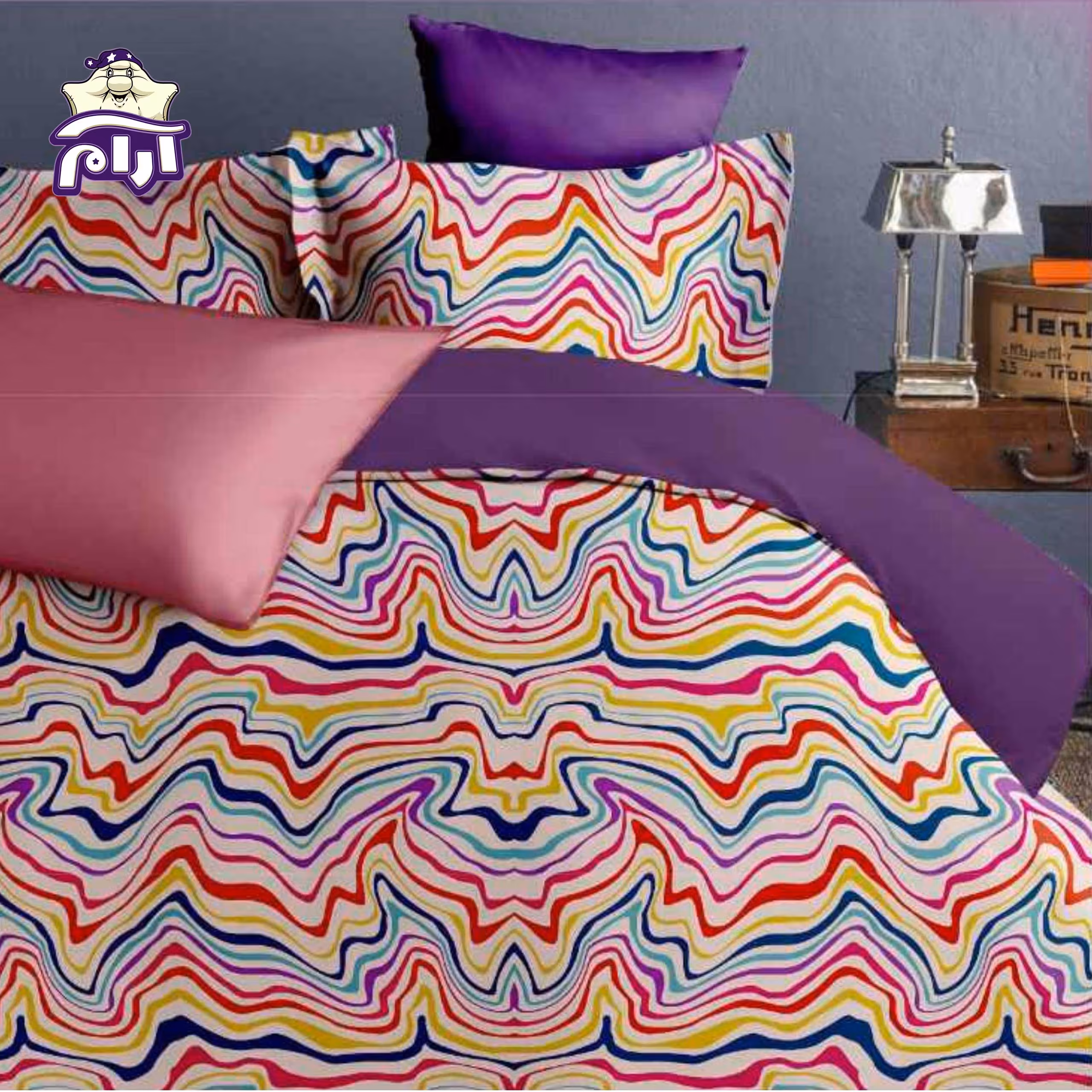 سرویس روتختی لحاف یک نفره سارای 3 تکه کد 1201