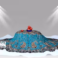 لحاف کرسی درباری