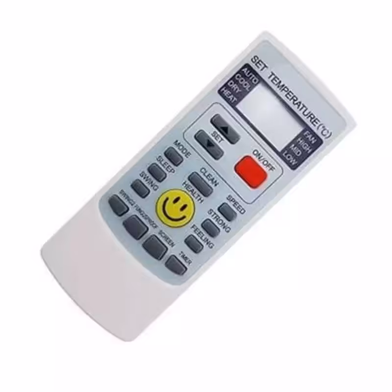 خرید کنترل کولر گازی جنرال طرح لبخند درجه یک | کیفیت و قیمت بینظیر