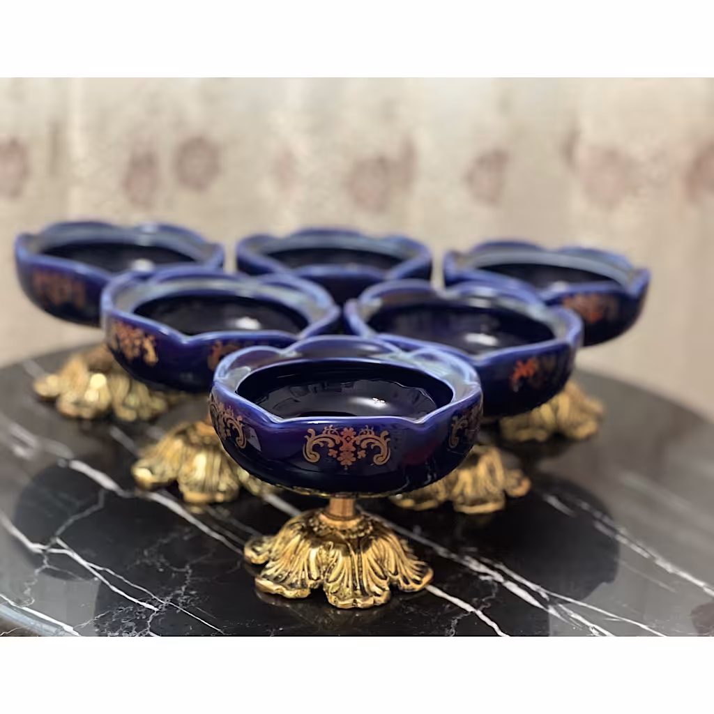 پیاله پایه برنزی