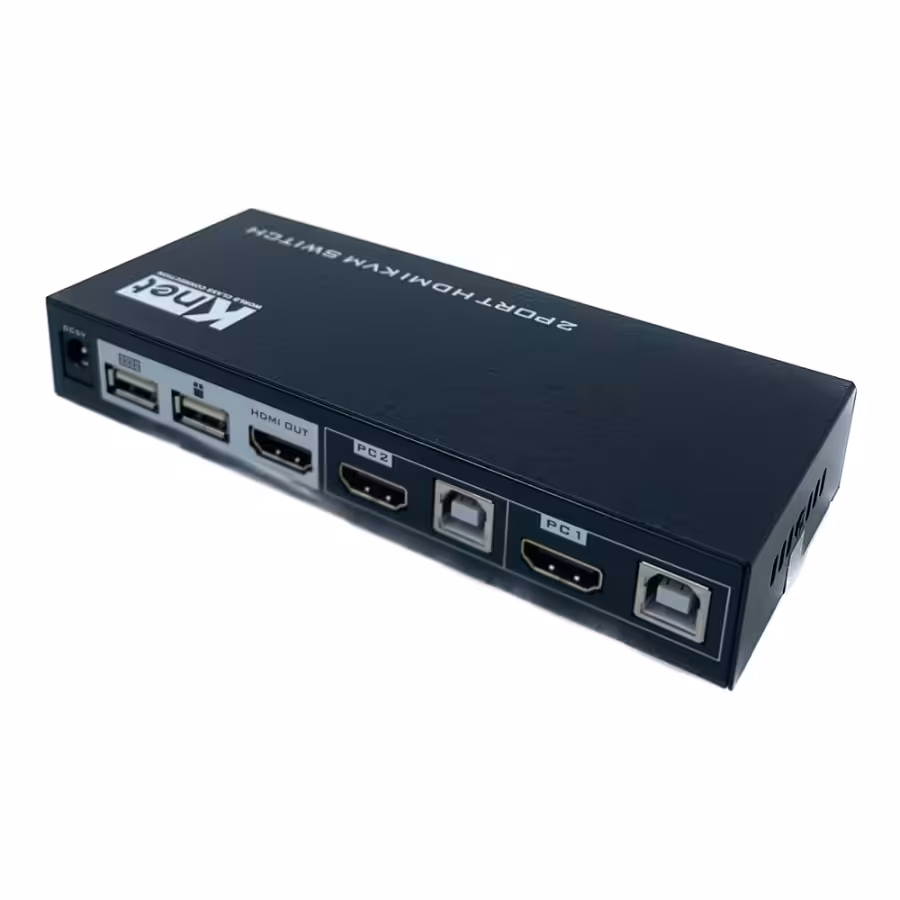 کی وی ام سوئیچ 2 پورت HDMI کی نت مدل K-SWDPK402
