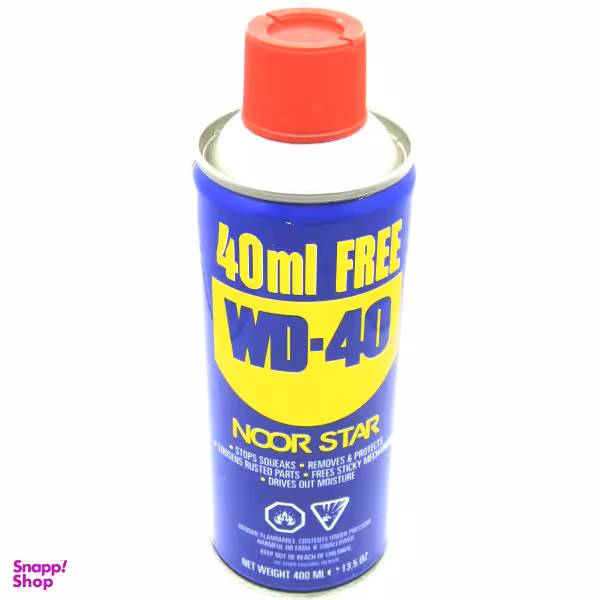 اسپری روان کننده نور استار مدل WD-40 حجم 400 میلی لیتر