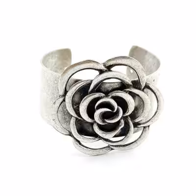 دستبند (بنگل) ورشو مدل گل