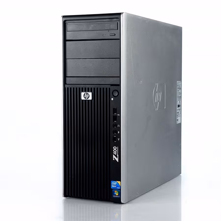 کامپیوتر دسکتاپ استوک اچ پی مدل Z400 Workstation با پردازنده زئون