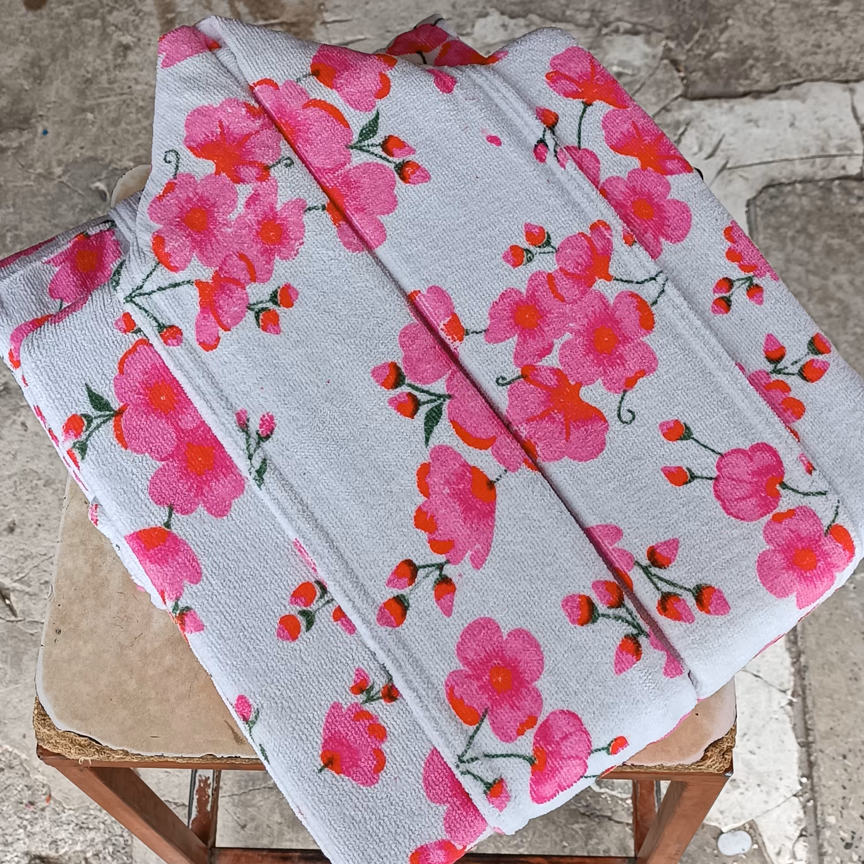 حوله تن پوش چاپی