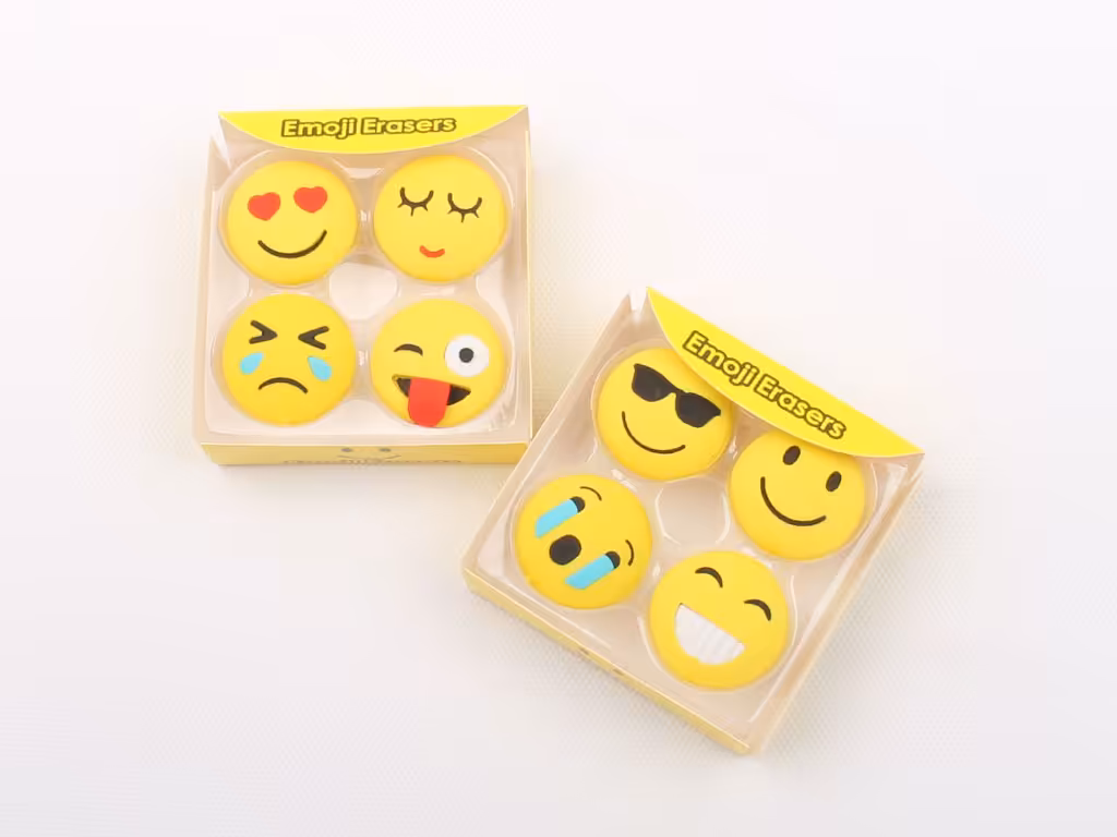 پاک کن فانتزی ایموجی (4 عددی)