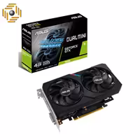 کارت گرافیک ایسوس مدل DUAL-GTX1650-4GD6-MINI