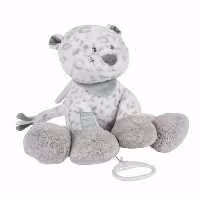 عروسک موزیکال پلنگ برفی ناتو Nattou Musical snow leopard