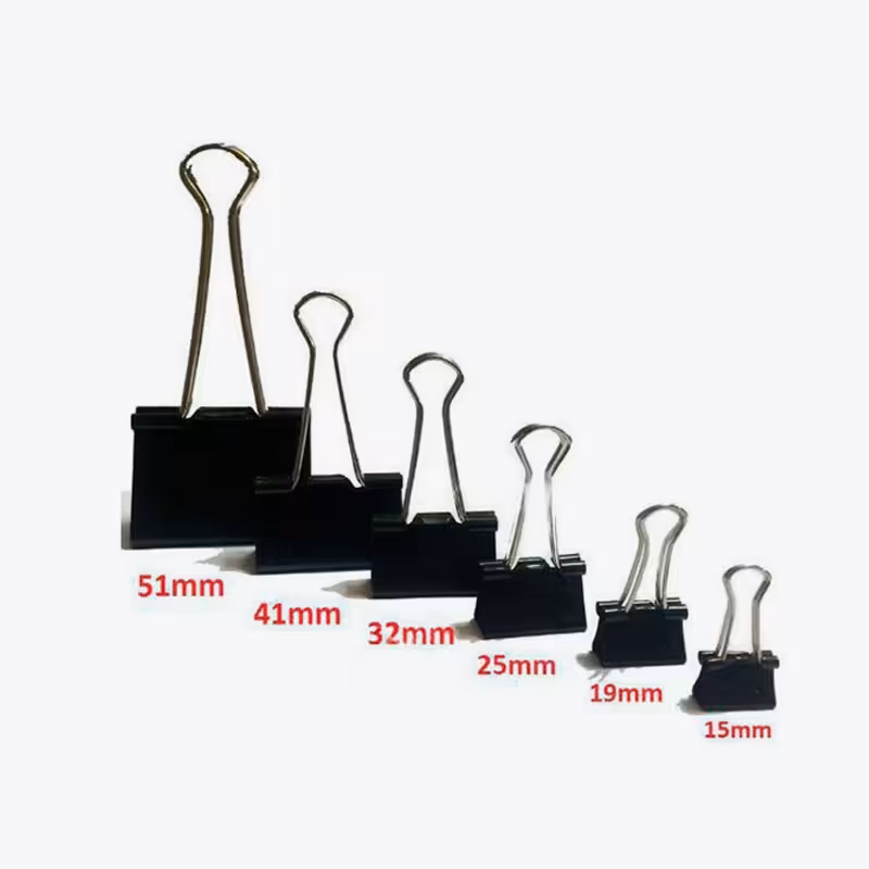 گیره دوبل فلزی کاغذ