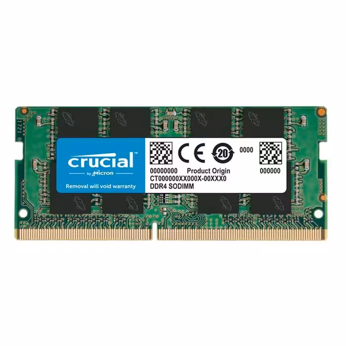 رم لپ تاپ DDR4 کروشیال با ظرفیت 16 گیگابایت و فرکانس 3200 مگاهرتز
