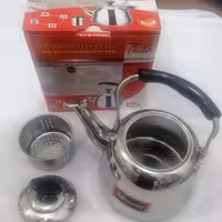 کتری تمام استیل سوتی یک لیتر مینیاتور 