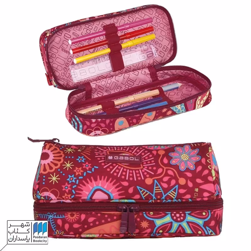 جامدادی دو زیپ دو طبقه lucky 221983099 گابل gabol