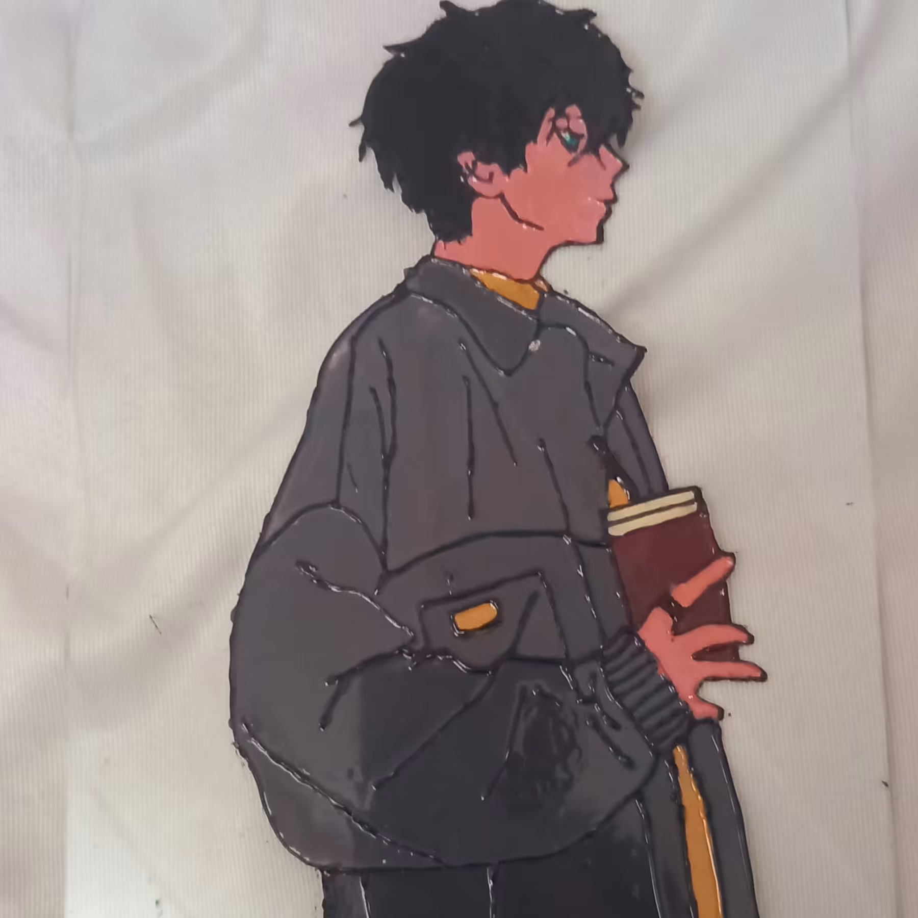 ویترای روی شیشه طرح انیمه 15 در 20