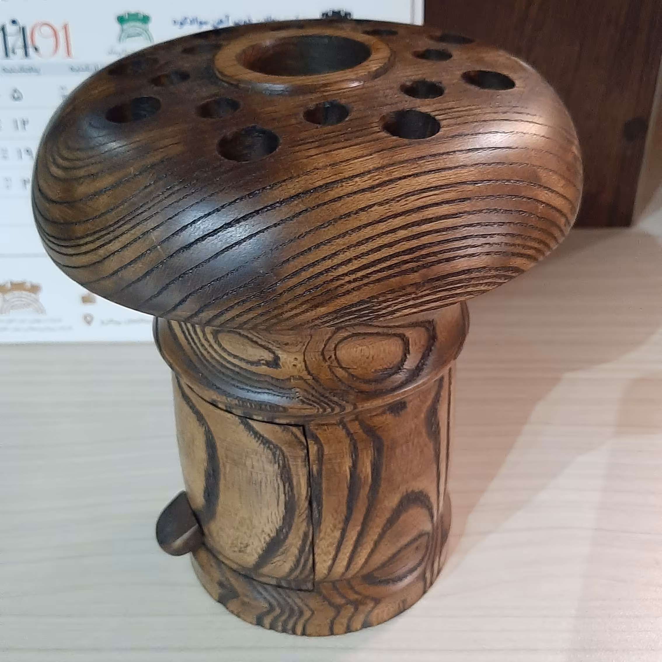 جا مدادی کشو مخفی دار  با جنس چوب زبان گنجشک بسیار شیک و زیبا و منحصر به فرد در ابعاد مختلف