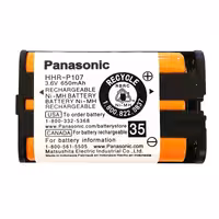 باتری قابل شارژ تلفن بی سیم پاناسونیک مدل P107-NIMH/MasND