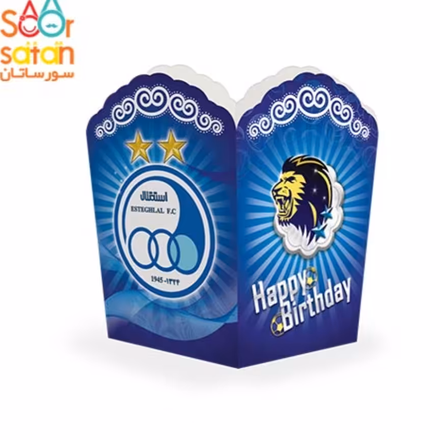 ظرف پفیلا (پاپکورن) 10 عددی تم تولد استقلال 