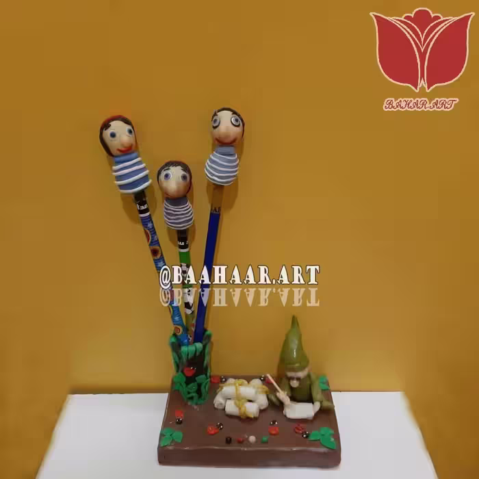 مجسمه سرمدادی کلاه قرمزی