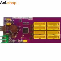 مین برد رنگی PN مدل P28 و 8 ردیف هاب 75 کد 15438