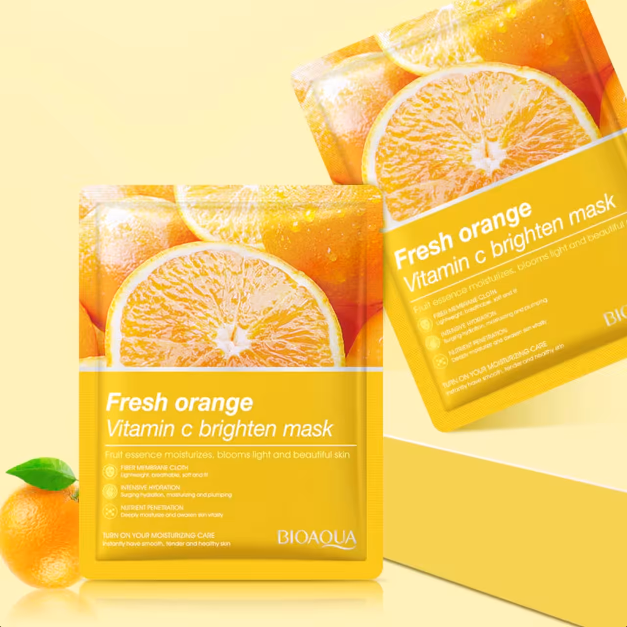 ماسک ورقه ای صورت ویتامین سی بیوآکوا