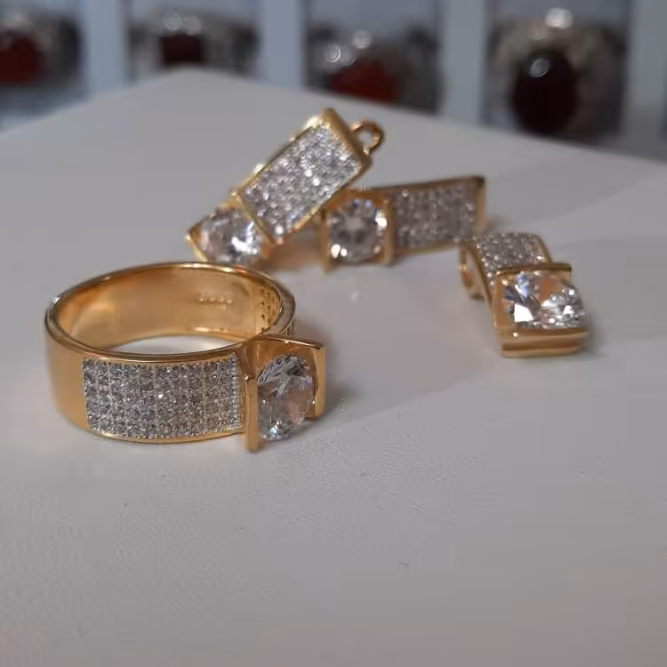 نیم ست نقره