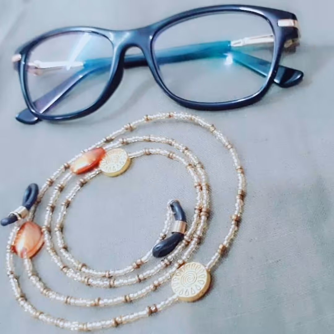 بند عینک مهره ای طرح خورشید