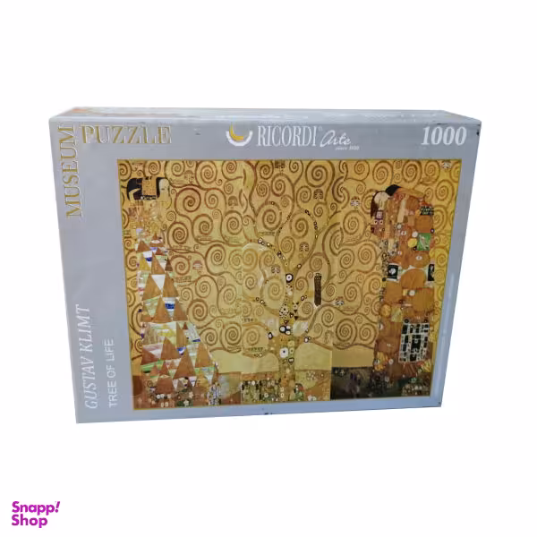 پازل 1000 تکه ریکوردی طرح درخت زندگی کلیمت کد 510