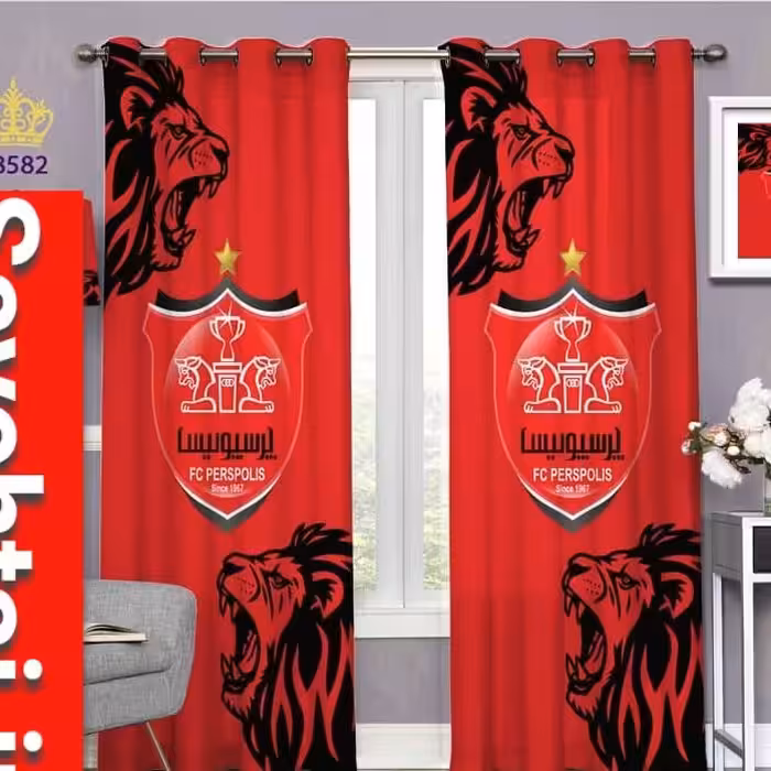 پرده پانچ طرح اسپرت 