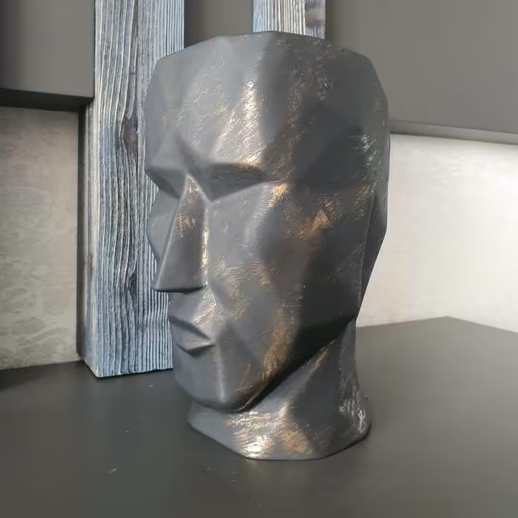 گلدان گرافیکی سرانسان