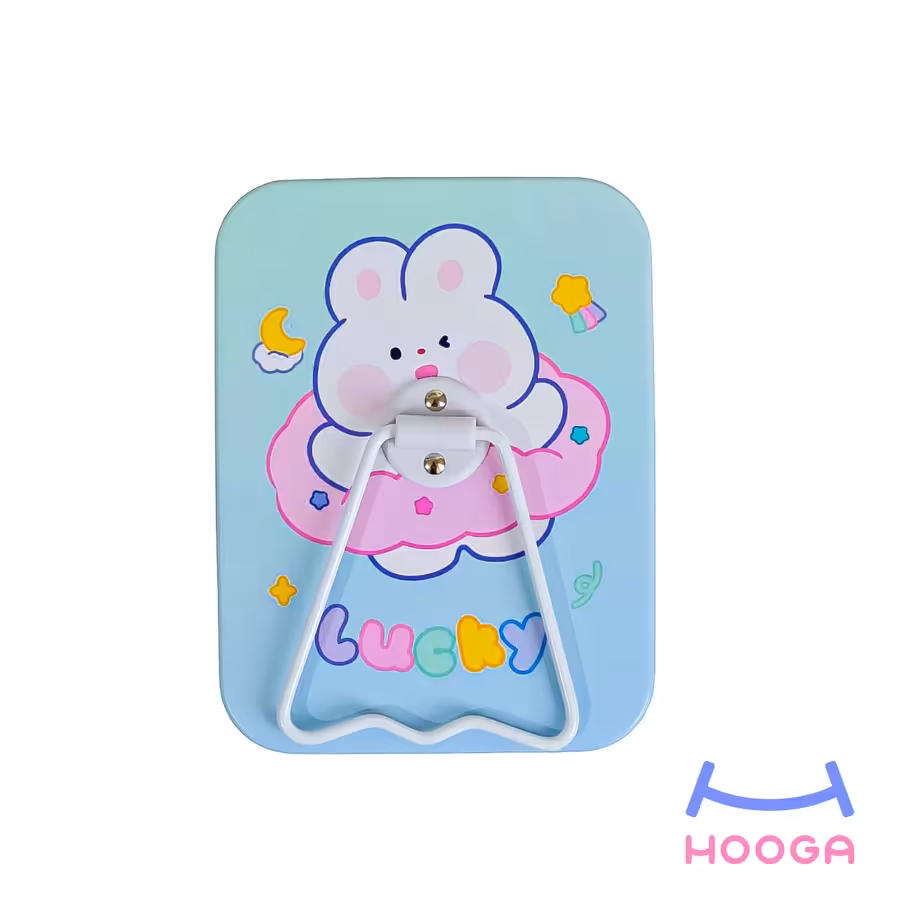 آینه فانتزی رومیزی سری خرگوش کیوت طرح 3