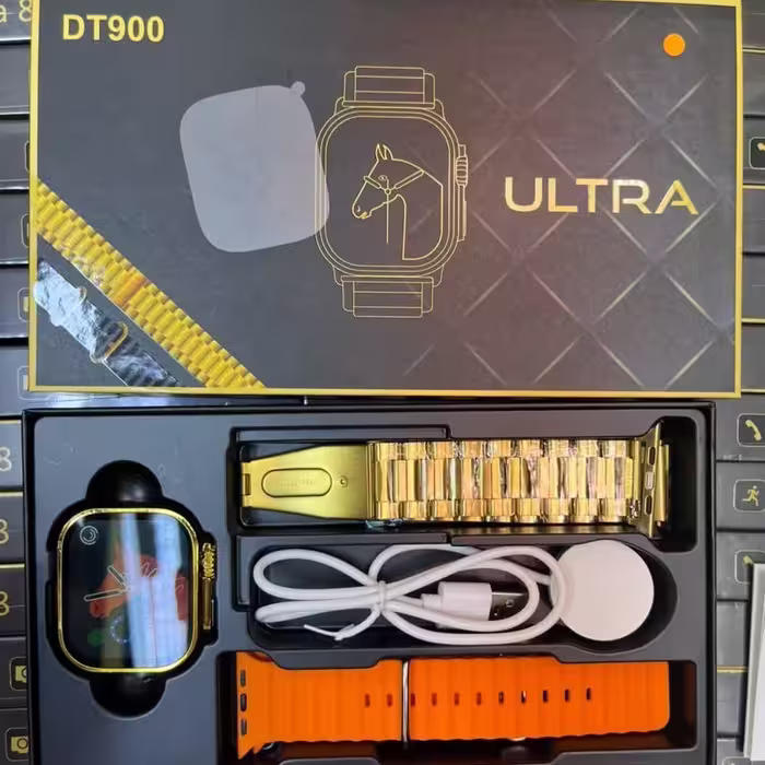 ساعت هوشمند DT900 ultra همراه بندفلزی قیمت1598000 تومان فروش به صورت تک و عمده