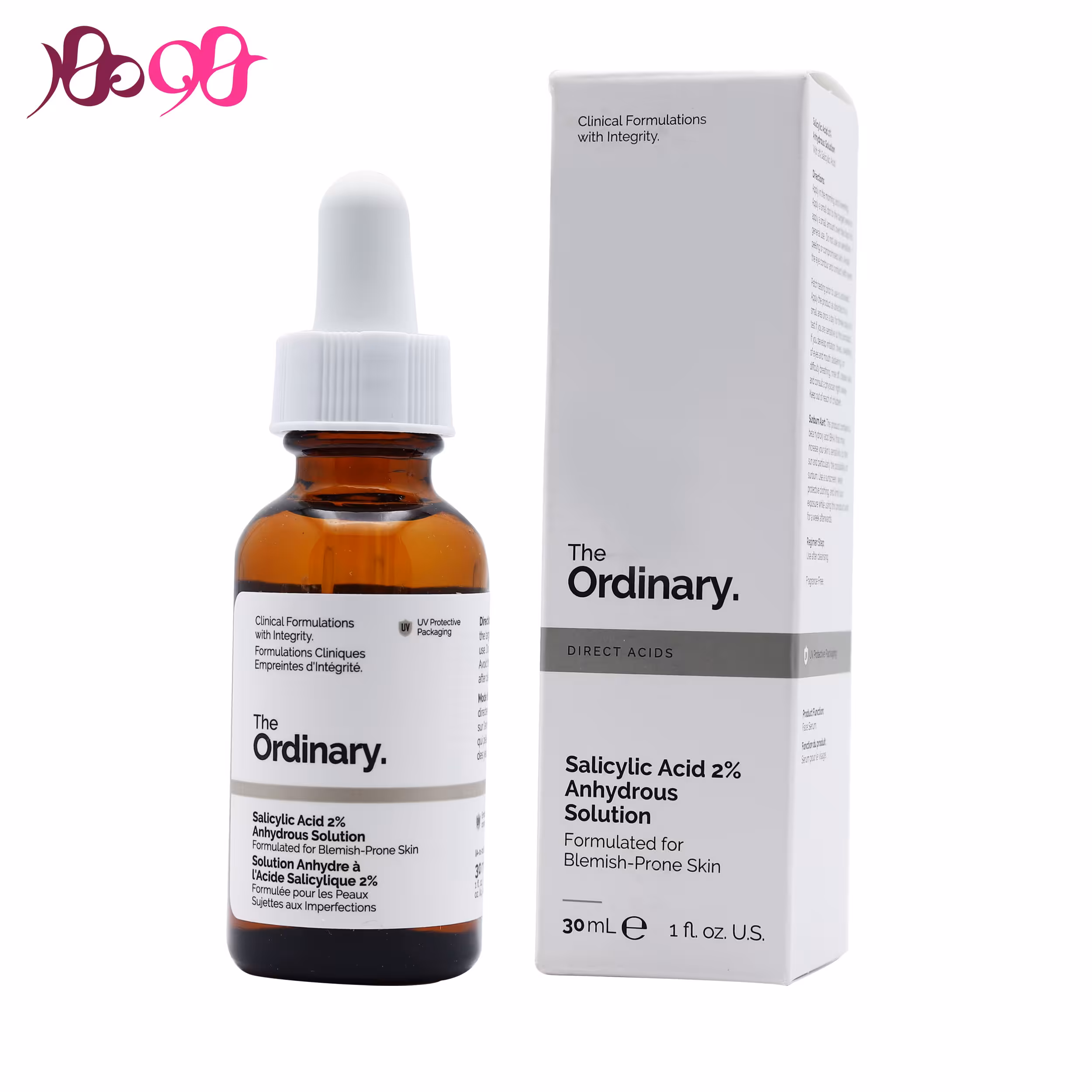 سرم سالیسیلیک اسید 2 درصد اوردینری مدل Anhydrous Solution