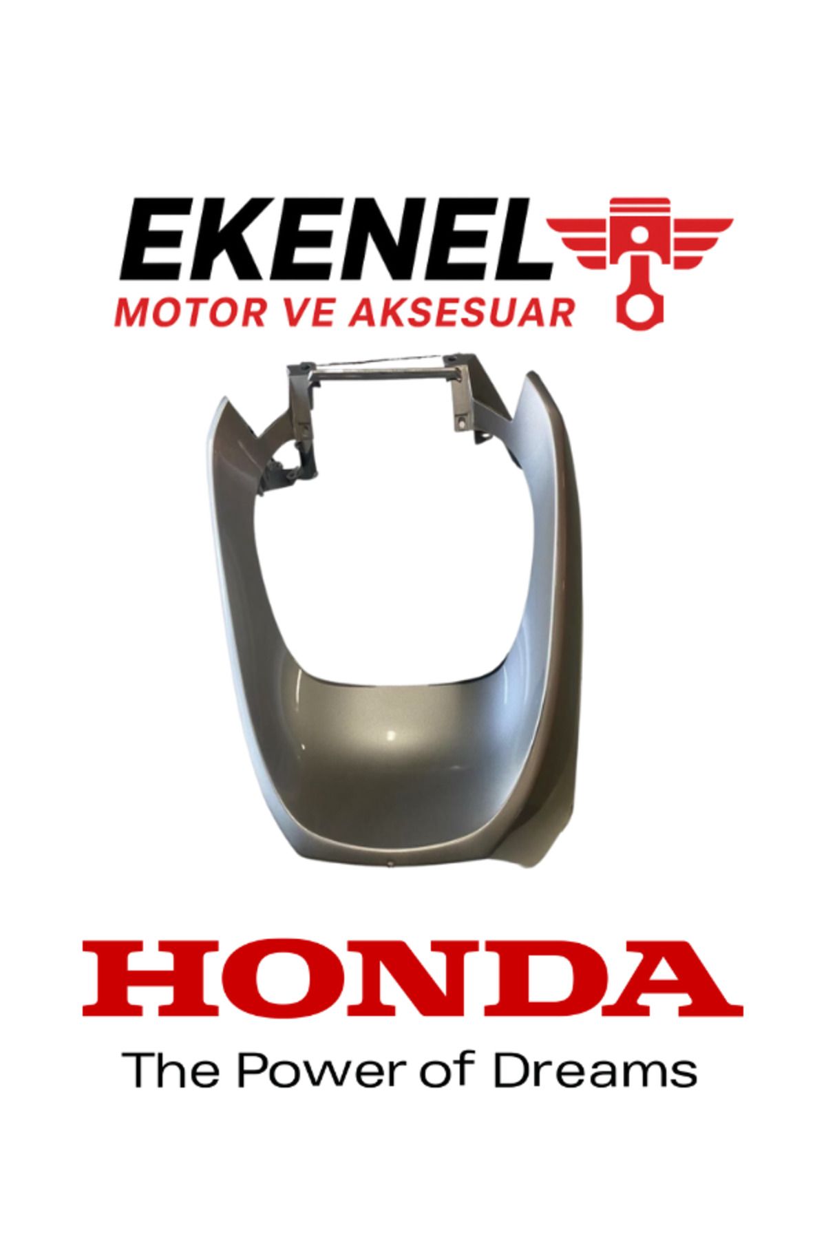 لوازم یدکی موتورسیکلت خاکستری قاب سیگنال بینی جلوی | قطعات اصلی Honda