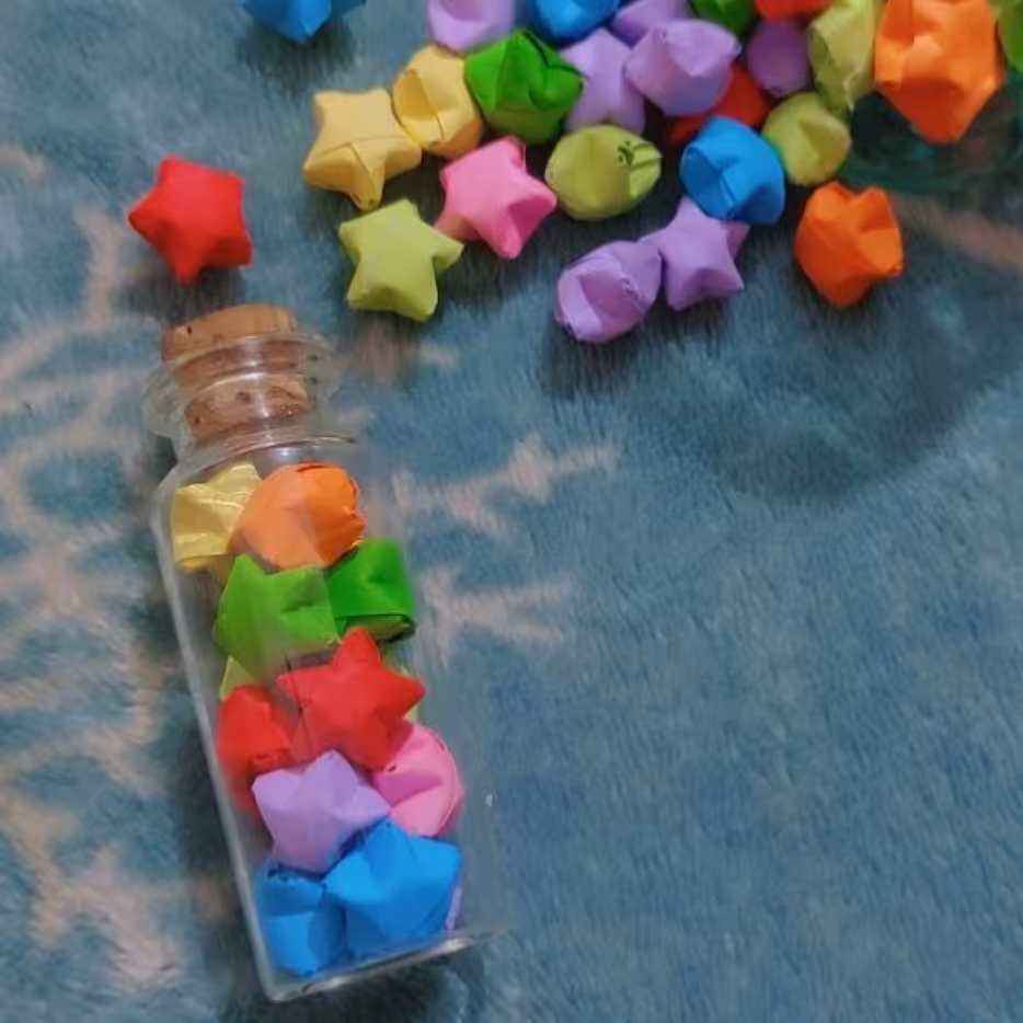 بطری عشق ستاره ارزوها