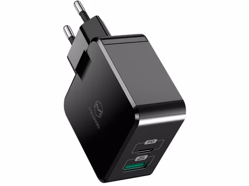 شارژر دیواری سریع دو پورت مک دودو Mcdodo Dual Quick Charge 30W CH-692