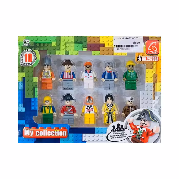 آدمک لگو کودک 10 عددی مدل 25793A