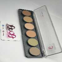 پالت کاموفلاژ دارای 6 رنگ کد 2 مدل سوپرا یو تری اف - U3F PALET COLOR